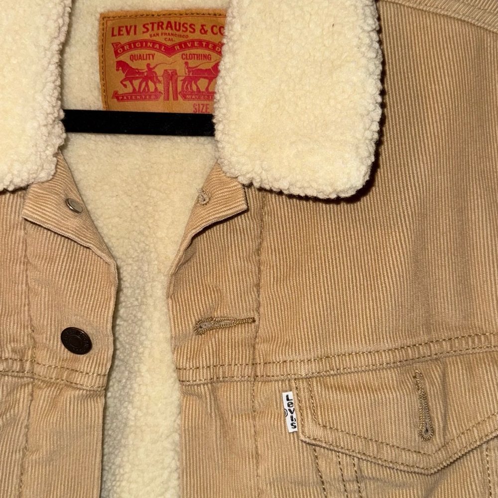 Levi's Corduroy 90's Sherpa Trucker jacket - Picture 2 of 4